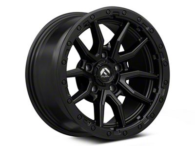 Fuel Wheels Rebel Matte Black 5-Lug Wheel; 18x9; 1mm Offset (05-11 Dakota)