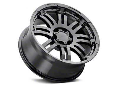 Vision Off-Road Warrior Gloss Black 5-Lug Wheel; 17x8.5; 18mm Offset (05-11 Dakota)