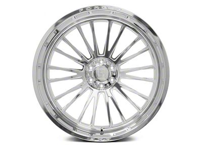 Axe Wheels AF7 Forged Fully Polished 5-Lug Wheel; 22x12; -44mm Offset (05-11 Dakota)