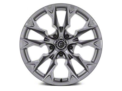 Fuel Wheels Flame Platinum 5-Lug Wheel; 20x9; 1mm Offset (09-18 RAM 1500)