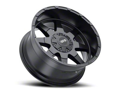 G-FX TR-12 Matte Black 5-Lug Wheel; 17x9; 12mm Offset (09-18 RAM 1500)