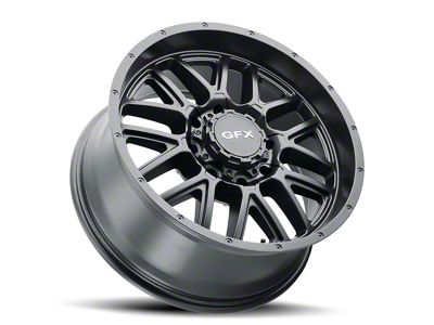 G-FX TM-5 Matte Black 5-Lug Wheel; 17x8.5; 18mm Offset (02-08 RAM 1500, Excluding Mega Cab)