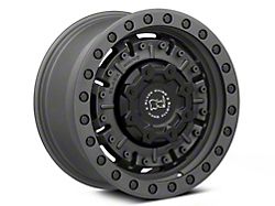 Black Rhino Abrams Textured Matte Gunmetal 6-Lug Wheel; 18x9.5; 12mm Offset (91-96 Dakota)