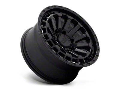 Black Rhino Raid Matte Black 6-Lug Wheel; 18x9.5; 18mm Offset (97-04 Dakota)