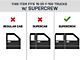 N-Fab Cab Length Nerf Side Step Bars; Textured Black (15-24 F-150 SuperCrew)
