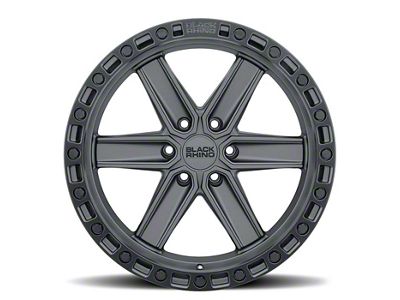 Black Rhino Henderson Gunblack 6-Lug Wheel; 18x9; 12mm Offset (14-18 Silverado 1500)