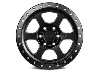 Falcon Wheels T1 Series Full Matte Black 6-Lug Wheel; 20x9; 0mm Offset (19-23 Ranger)