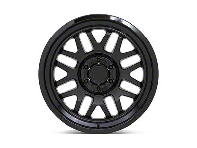 Black Rhino Delta Gloss Black 6-Lug Wheel; 20x9.5; -18mm Offset (19-23 Ranger)