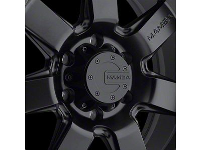 Mamba Offroad Wheels Type M14 Matte Black 6-Lug Wheel; 17x9; -12mm Offset (07-13 Silverado 1500)