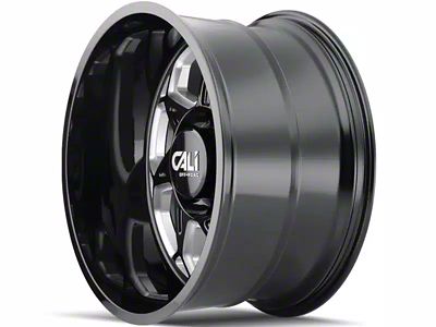 Cali Off-Road Sevenfold Gloss Black Milled 6-Lug Wheel; 20x10; -25mm Offset (19-23 Ranger)