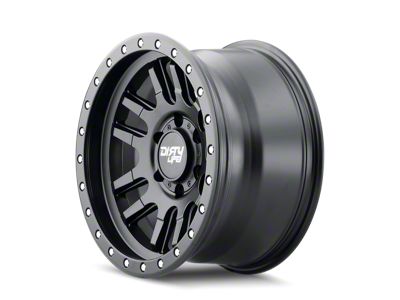 Dirty Life Canyon Pro Matte Black 6-Lug Wheel; 17x9; -12mm Offset (14-18 Sierra 1500)