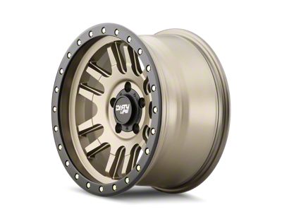 Dirty Life Canyon Pro Satin Gold 6-Lug Wheel; 17x9; 0mm Offset (14-18 Sierra 1500)