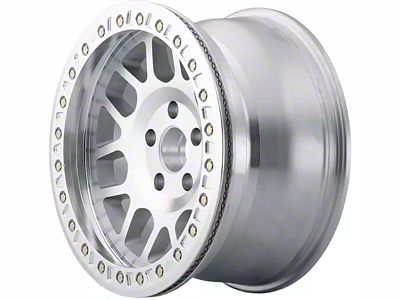 Dirty Life Mesa Race Machined Beadlock 6-Lug Wheel; 17x9; -12mm Offset (14-18 Sierra 1500)