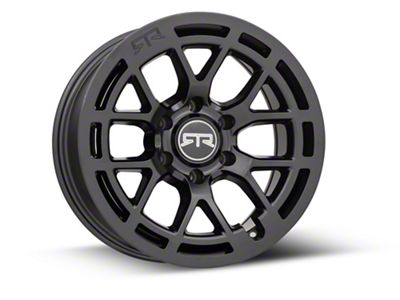 RTR Tech 6 Satin Black 6-Lug Wheel; 17x9; 0mm Offset (19-23 Ranger)