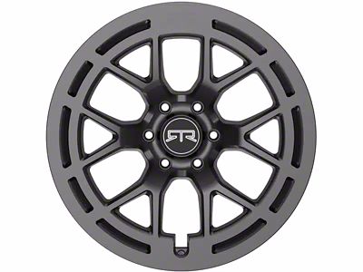RTR Tech 6 Satin Charcoal 6-Lug Wheel; 18x9; 0mm Offset (2024 Ranger)
