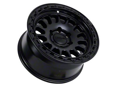 Tremor Wheels 104 Aftershock Satin Black 6-Lug Wheel; 17x8.5; 0mm Offset (09-14 F-150)