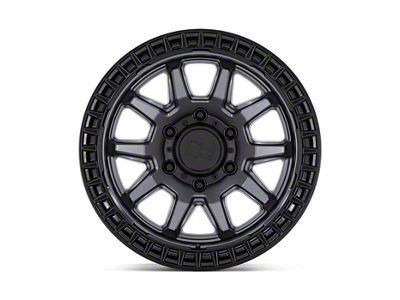 Black Rhino Calico Matte Gunmetal with Matte Black Lip 6-Lug Wheel; 20x9; 0mm Offset (15-20 F-150)