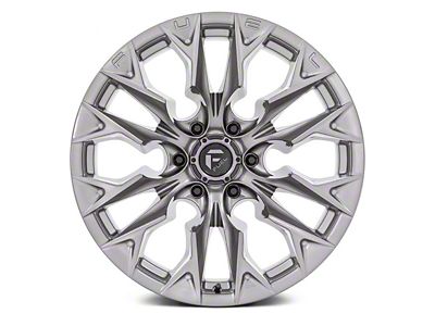 Fuel Wheels Flame Platinum 6-Lug Wheel; 20x9; 20mm Offset (15-20 F-150)