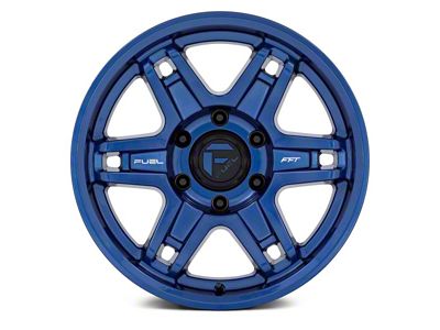 Fuel Wheels Slayer Dark Blue 6-Lug Wheel; 20x9; 1mm Offset (21-24 F-150)