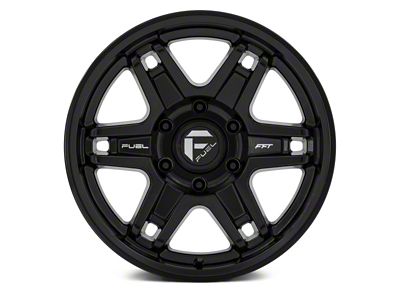 Fuel Wheels Slayer Matte Black 6-Lug Wheel; 20x9; 1mm Offset (21-24 F-150)