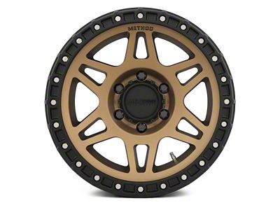 Method Race Wheels MR312 Bronze with Matte Black Lip 6-Lug Wheel; 17x8.5; 0mm Offset (09-14 F-150)