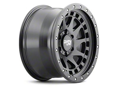 Dirty Life Enigma Pro Matte Black 6-Lug Wheel; 17x9; -12mm Offset (09-14 F-150)