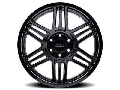 ION Wheels TYPE 147 Gloss Black 6-Lug Wheel; 17x9; 0mm Offset (21-24 F-150)