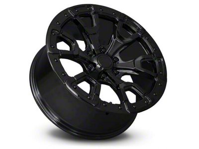 Raptor Style Gloss Black 6-Lug Wheel; 20x9; 20mm Offset (21-24 F-150)