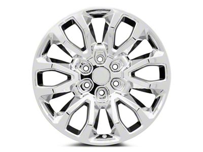 Raptor Style Chrome 6-Lug Wheel; 20x9; 20mm Offset (2024 Ranger)