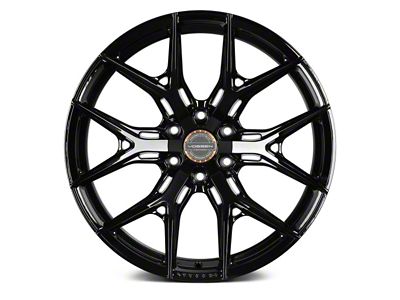 Vossen HF6-4 Gloss Black 6-Lug Wheel; 20x9.5; 15mm Offset (21-24 F-150)