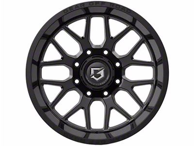 Gear Off-Road Raid Gloss Black 6-Lug Wheel; 18x9; 18mm Offset (21-24 F-150)