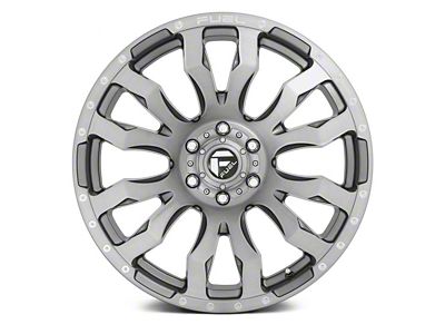 Fuel Wheels Blitz Platinum 6-Lug Wheel; 20x10; -18mm Offset (21-24 F-150)