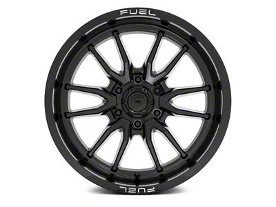 Fuel Wheels Clash Gloss Black 6-Lug Wheel; 22x10; -18mm Offset (21-24 F-150)