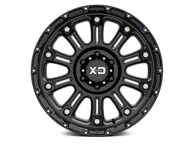 XD Hoss II Gloss Black 6-Lug Wheel; 18x9; 0mm Offset (15-20 F-150)