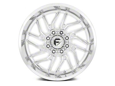 Fuel Wheels Hurricane Polished Milled 6-Lug Wheel; 20x10; -18mm Offset (21-24 F-150)