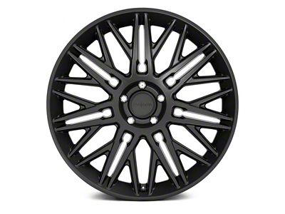 Rotiform JDR Matte Black 6-Lug Wheel; 22x10; 30mm Offset (09-14 F-150)