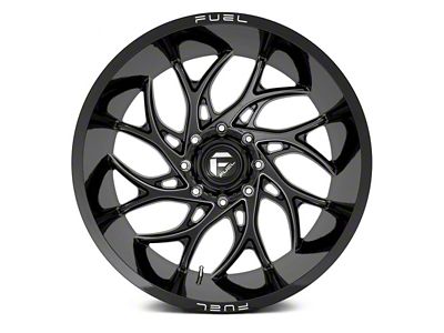 Fuel Wheels Runner Gloss Black Milled 6-Lug Wheel; 20x10; -18mm Offset (15-20 F-150)