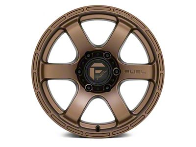 Fuel Wheels Rush Matte Bronze 6-Lug Wheel; 18x9; 20mm Offset (15-20 F-150)