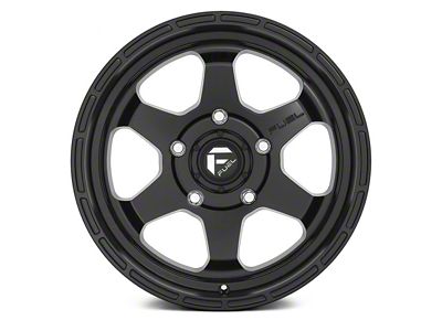 Fuel Wheels Shok Matte Black 6-Lug Wheel; 18x9; -12mm Offset (15-20 F-150)