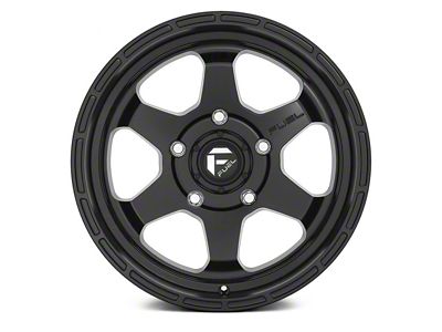 Fuel Wheels Shok Matte Black 6-Lug Wheel; 18x9; -12mm Offset (21-24 F-150)