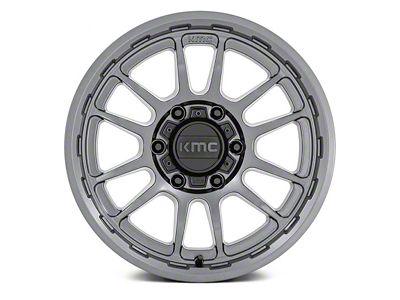 KMC Wrath Matte Anthracite 6-Lug Wheel; 20x9; 0mm Offset (04-08 F-150)