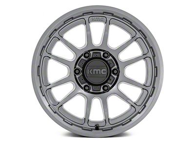 KMC Wrath Matte Anthracite 6-Lug Wheel; 20x9; 0mm Offset (09-14 F-150)