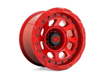 XD Storm Candy Red 6-Lug Wheel; 20x10; -18mm Offset (09-14 F-150)