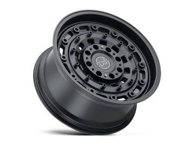 Black Rhino Arsenal Textured Matte Black 6-Lug Wheel; 16x8; -10mm Offset (99-06 Silverado 1500)