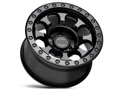 Black Rhino Riot Matte Black 6-Lug Wheel; 17x8.5; 0mm Offset (15-20 F-150)