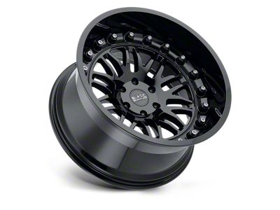 Black Rhino Fury Gloss Black 6-Lug Wheel; 18x9.5; 12mm Offset (09-14 F-150)