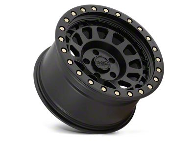 Black Rhino Primm Matte Black with Brass Bolts 6-Lug Wheel; 18x9.5; 12mm Offset (09-14 F-150)