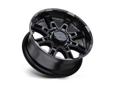 Level 8 Wheels Slingshot Matte Black 6-Lug Wheel; 20x9; 10mm Offset (15-20 F-150)