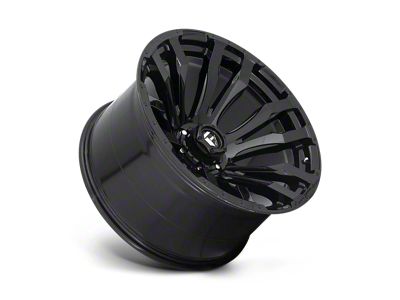 Fuel Wheels Blitz Gloss Black 6-Lug Wheel; 22x12; -44mm Offset (15-20 F-150)