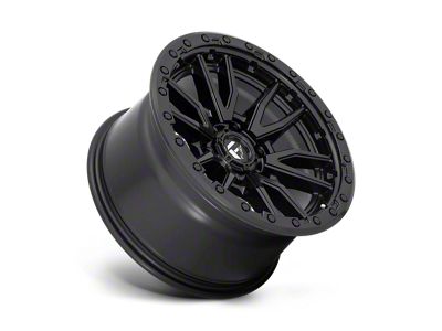 Fuel Wheels Rebel Matte Black 6-Lug Wheel; 22x12; -44mm Offset (15-20 F-150)